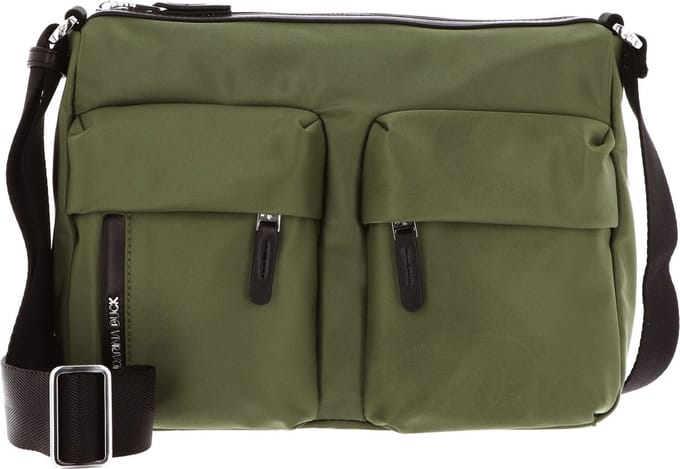 MANDARINA DUCK Schoudertas Hunter Crossover Military Green Donkergroen