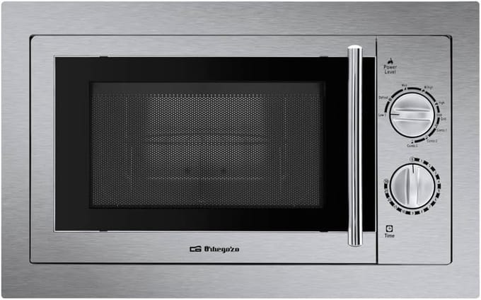Inbouw magnetron met grill, 20 liter, 800W en 9 standen