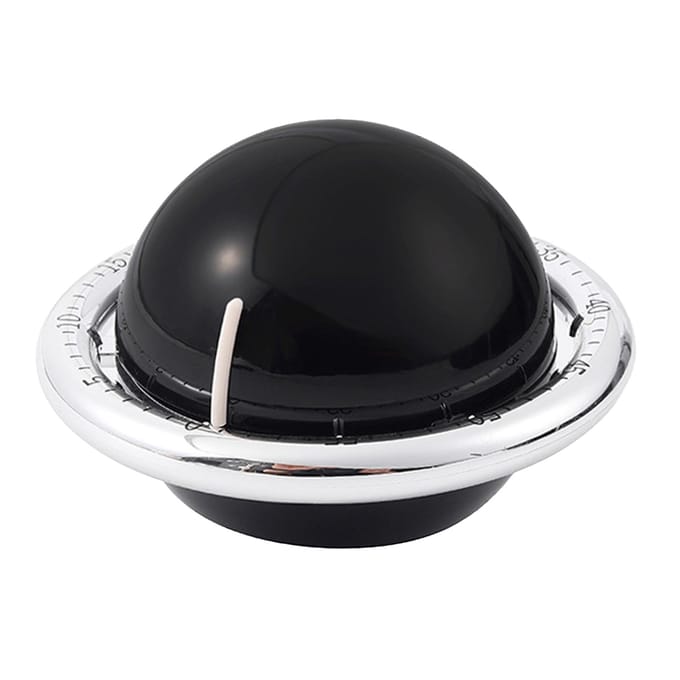 Stervorm Mechanische Herinneringsalarm Timer Magnetische 60 Minuten Opwindtimer Bakken Countdown Herinnering Black black
