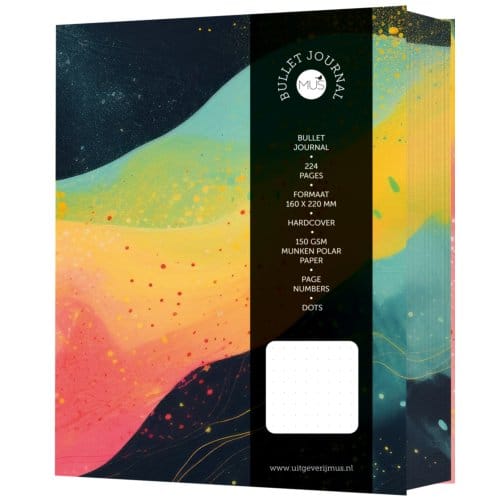 Mus Bullet Journal / Yellow Wave - MUS