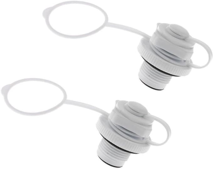 Luchtklep Doppen - Ventiel Schroef - Opblaasbare Botten - Eenrichtingsventilatie - 2.2 cm Diameter - Wit
