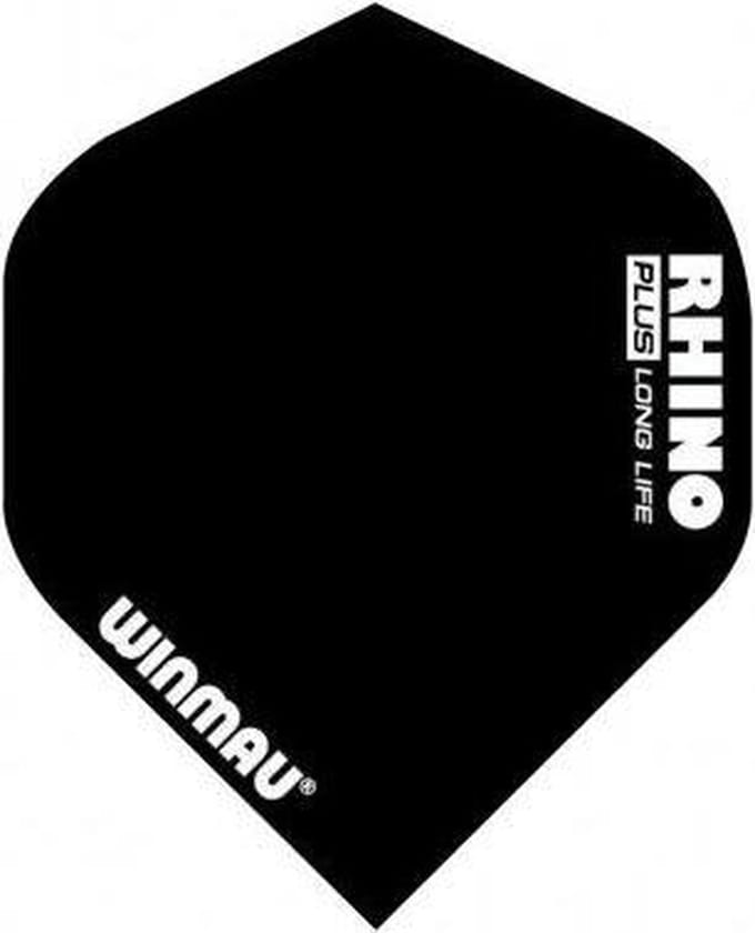Winmau Rhino Black Plus Flight - Dart Flights
