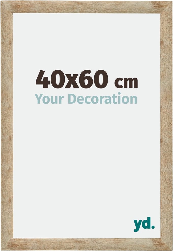 Your Decoration - Fotolijst 40x60 cm - MDF - Goud - Catania
