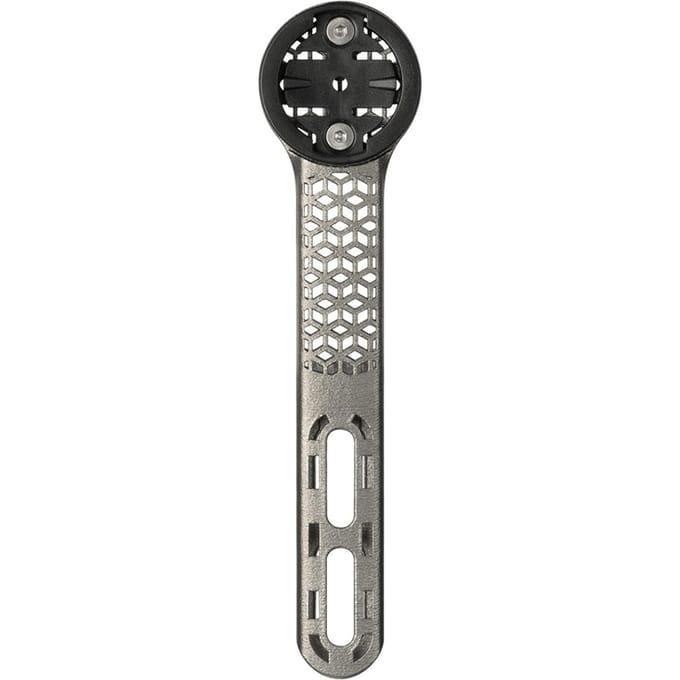 3D Fietscomputerhouder Geïntegreerde Stuurbeugel voor Actiecamera Zaklamp gray