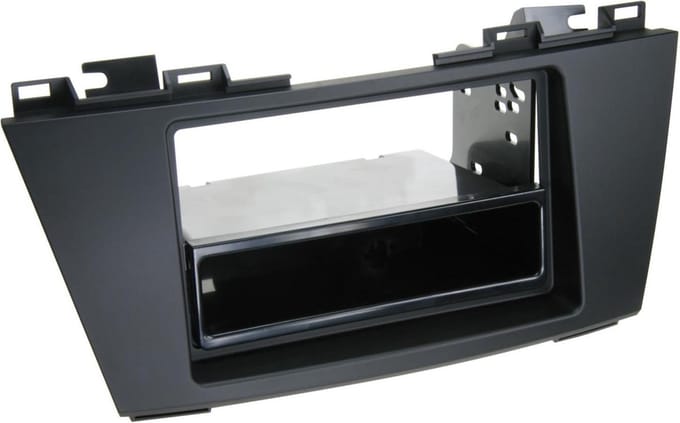 2-DIN Paneel geschikt voor Mazda 5- 2010-2015 Kleur: Zwart (METRA)