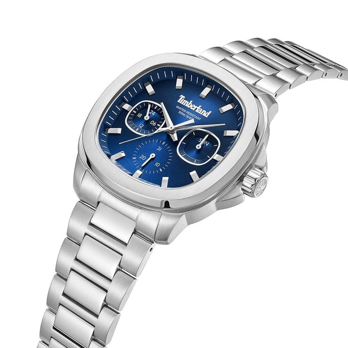 Timberland TDWGK0083602 - Horloge - Roestvrij staal - Zilver - 50 mm