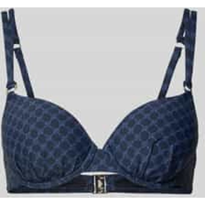 Bikinitop met logomotief model 'Cortina Beach'
