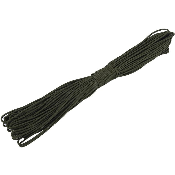 2mm Dia 1 Strand Core Multifunctioneel Paracord Voor Kamperen Klimmen Vastbinden Touw(31M) black