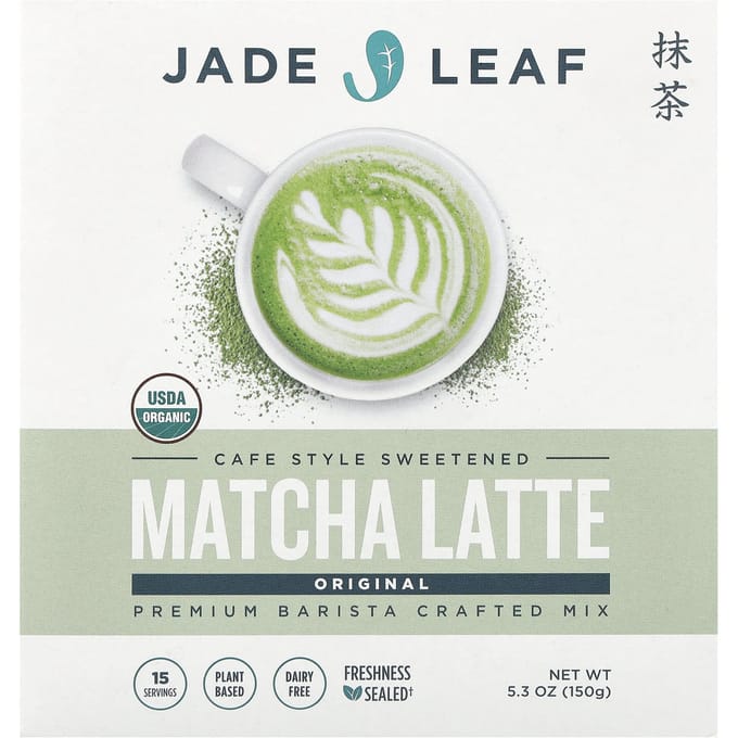 Jade Leaf Matcha, Matcha Latte, Origineel, 150g (150 gram) beige