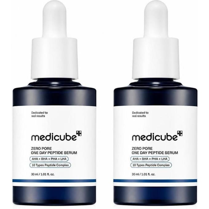 medicube Zero Pore One Day Peptide Serum 30ml DUO