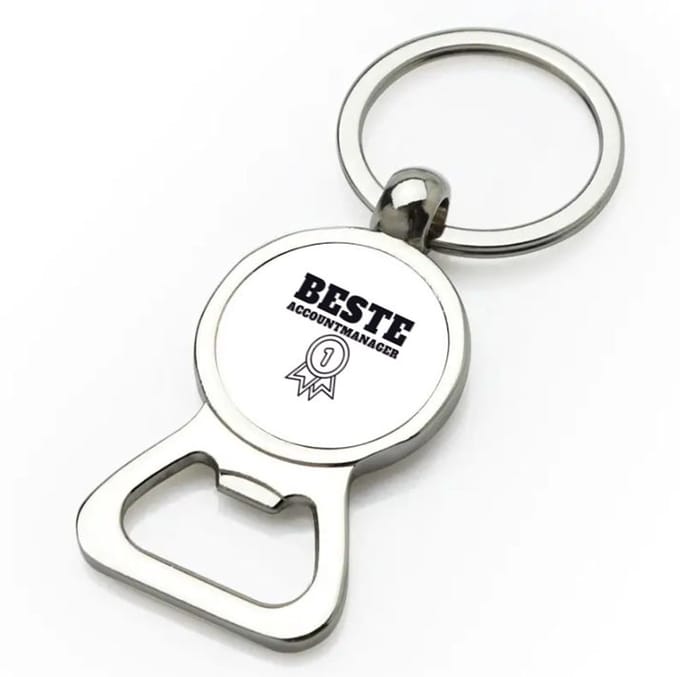 Akyol - beste accountmanager flesopener - Beste accountmanager - collega - welkom - afscheid - 9 bij 3 cm