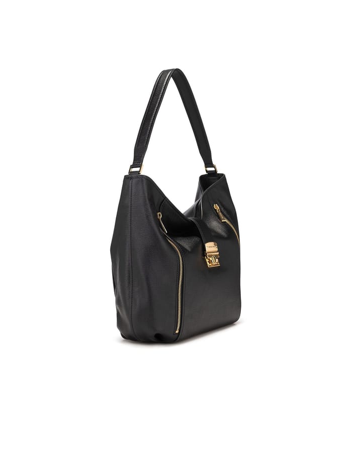 Michael Kors Large Hobo Shoulder Black Maat: OS | Handtassen Outlet | Dames | Zwart