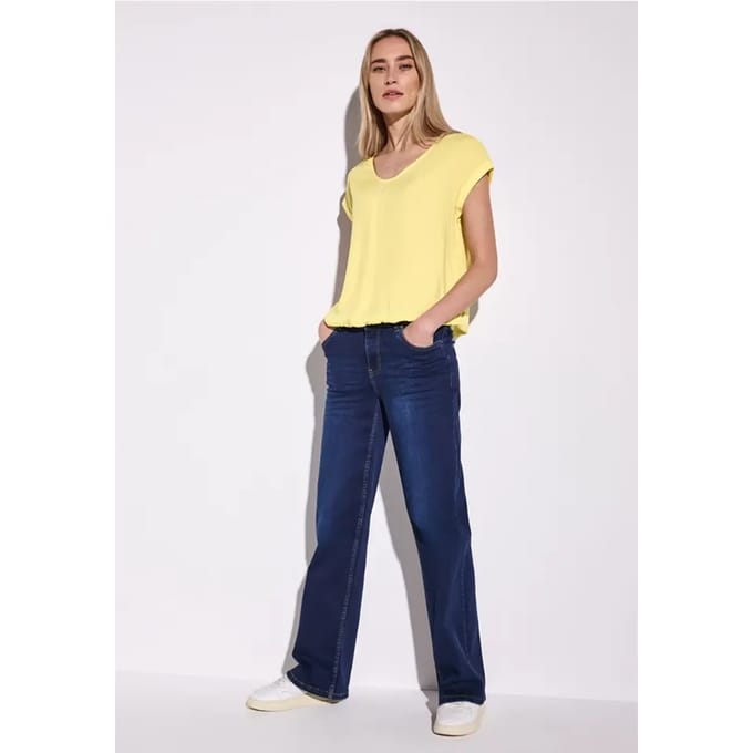 Blouse in effen kleur