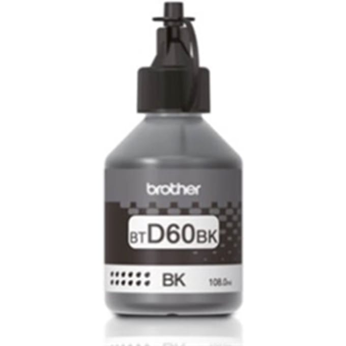 Brother BTD60BK inktcartridge zwart (origineel)
