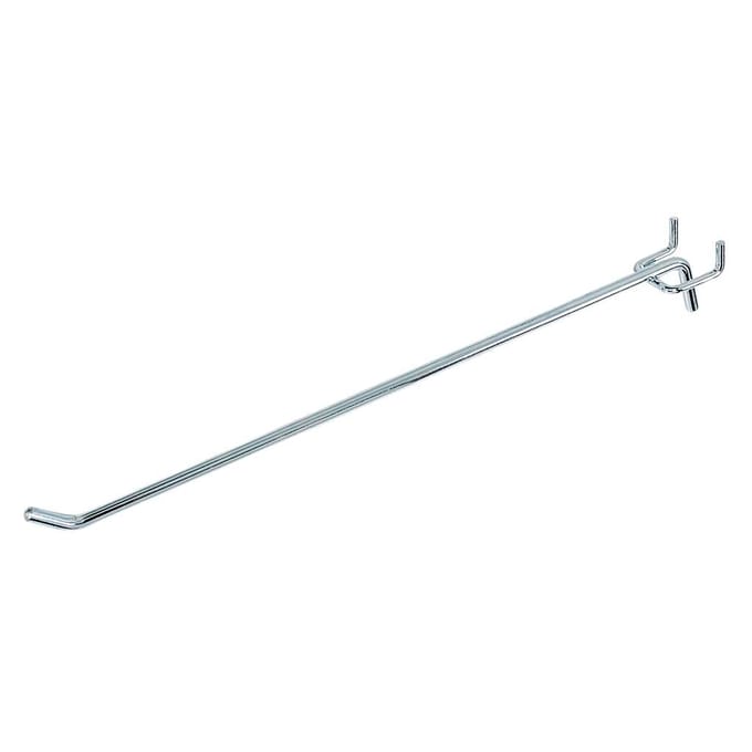 EURO Perforated – Winkelhaak – 30 cm Lengte – Ø6 mm Draad – Verzinkt Staal