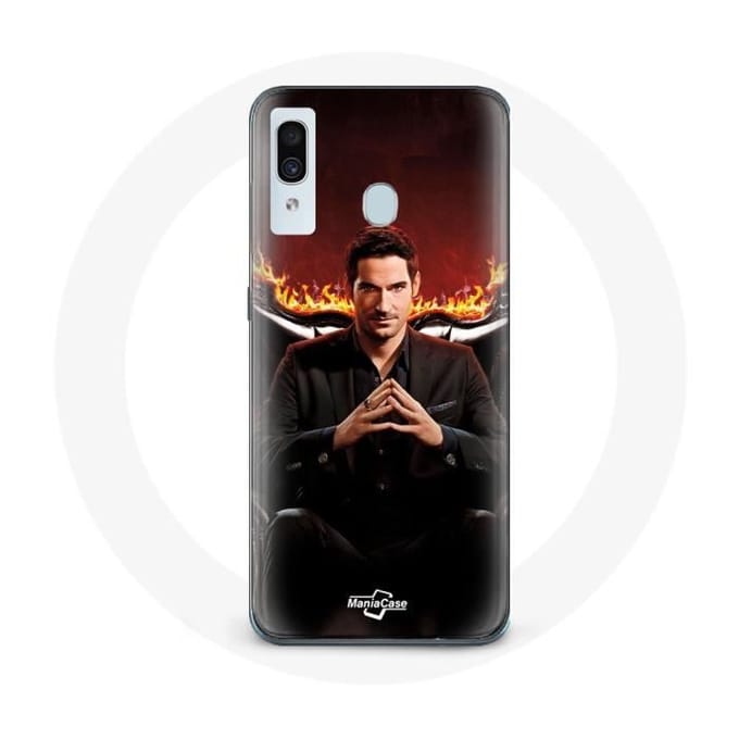 Coque - Lucifer - Samsung Galaxy A30 - Souple - Noir - Protection