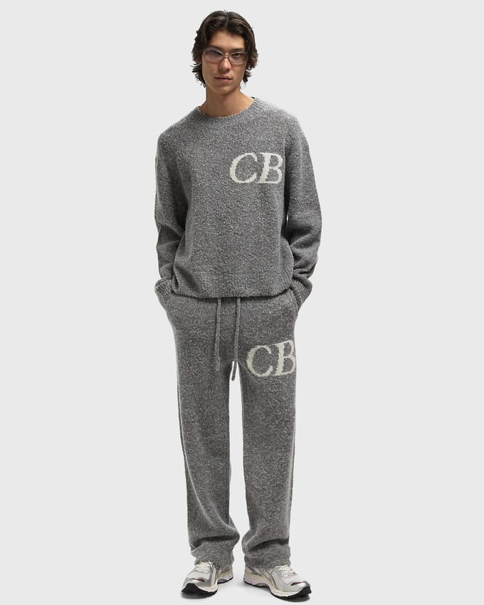 CB LOGO KNIT PANTS