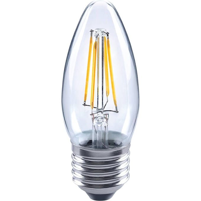 Sylvania LED kaarslamp E27 4,5W 827 filament helder