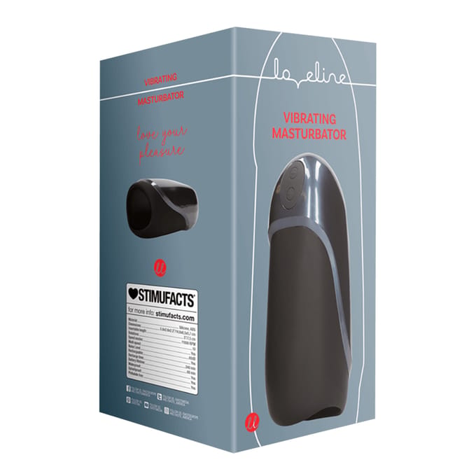 Vibrerende Masturbator Sleeve - Zwart