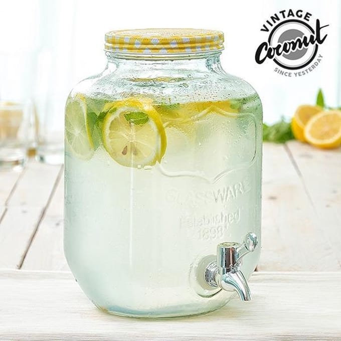 Drankdispenser Glas Verschillende kleuren - 4 l