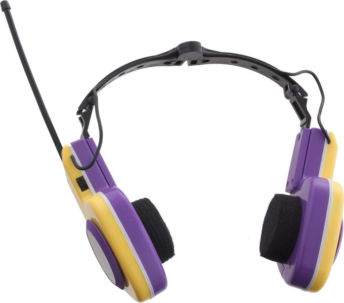 Radio koptelefoon - Old school