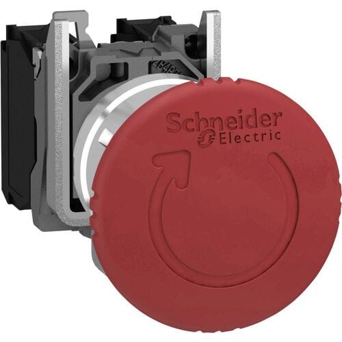 Schneider Electric XB4BS8442 Noodstopschakelaar 1x NC IP67 1 stuk(s)