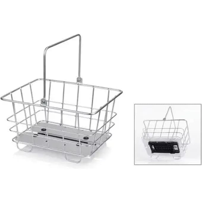 XLC mand Carry More BA-B05 achterop zilver