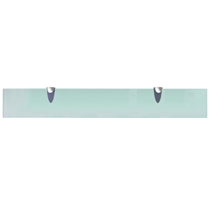 vidaXL - Zwevend - schap - 70x10 - cm - 8 - mm - glas