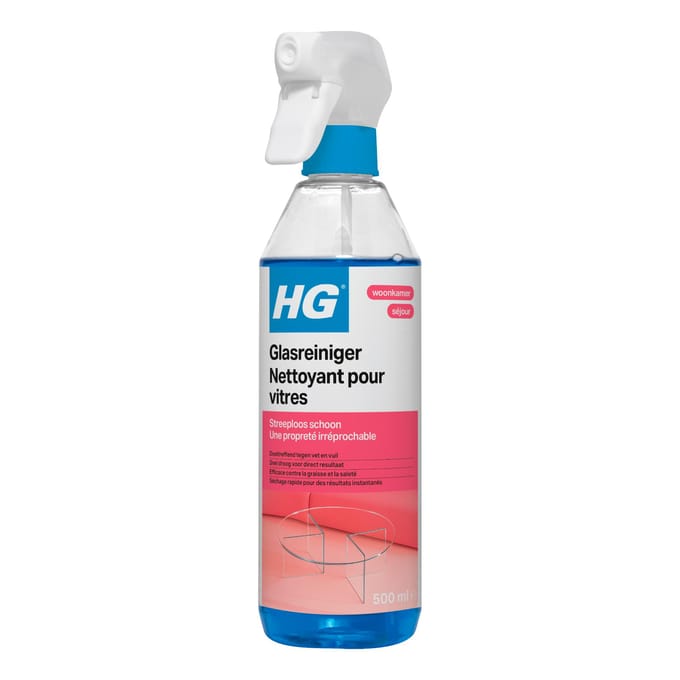 Hg Glasreiniger Streeploze Spray - 0,5l