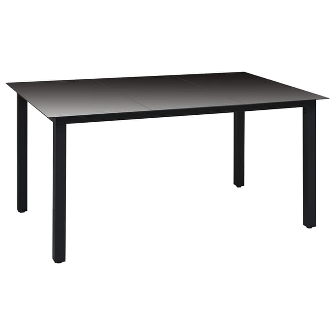 vidaXL - 5-delige - Tuinset - zwart