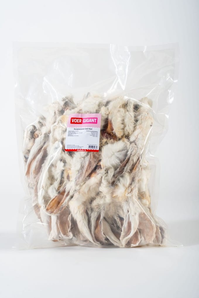 Konijnenoren met haar 1 kg