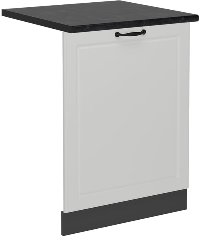 Vicco R-Line Vaatwasserfrontpaneel – 60 cm, WB Antraciet Wit Landhuis