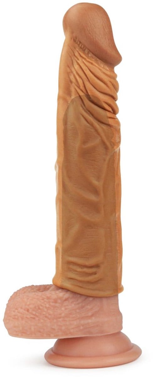 LOVETOY - Penis Sleeve Add 2 Pleasure X Tender Brown