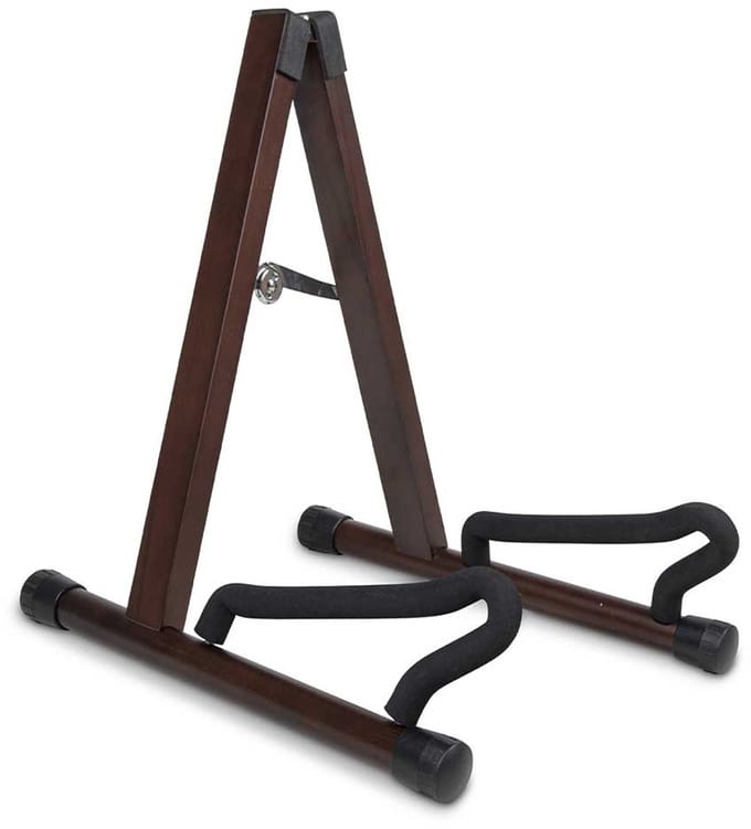 GEWA Music GS-60DW Houten Gitaarstandaard / Statief Walnoot (Donkerbruin)