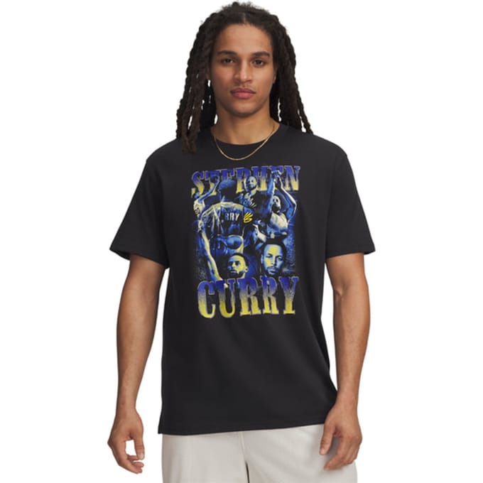 Under Armour Curry Moments T-shirt Zwart K001