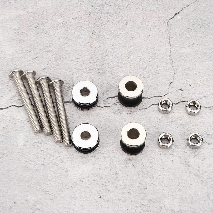 Motorfiets Docking Hardware Kit Sissy Bar Rek Montage Schroef Geschikt voor Iron 1200 gray