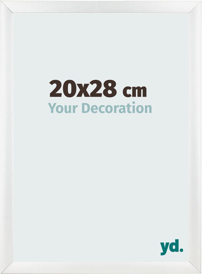 Your Decoration - Fotolijst 20x28 cm - MDF - Wit Hoogglans - Pisa