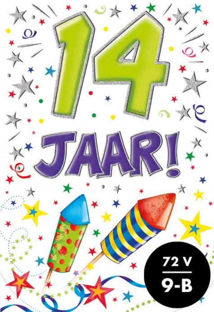 Kaart - That funny age - 14 jaar - TFA017