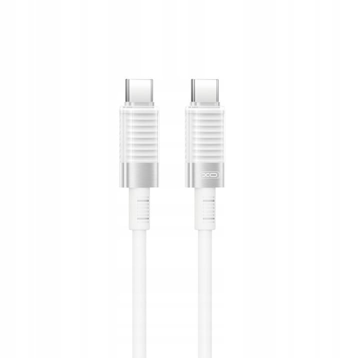 De XO USB-C is de USB-C Kabel 1m 1m 60W PD Wit.