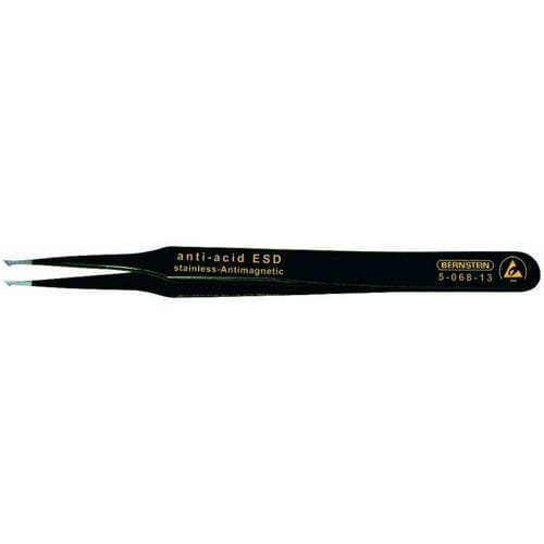 Bernstein Tools for Electronics 5-068-13 SMD-pincet 13 SA-ESD Afgerond 120 mm