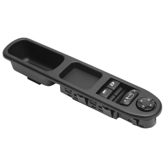 Vervangingsaccessoires voor Elektrische Raambediening 6554.QC Geschikt voor Peugeot 207 Citroen C3 black
