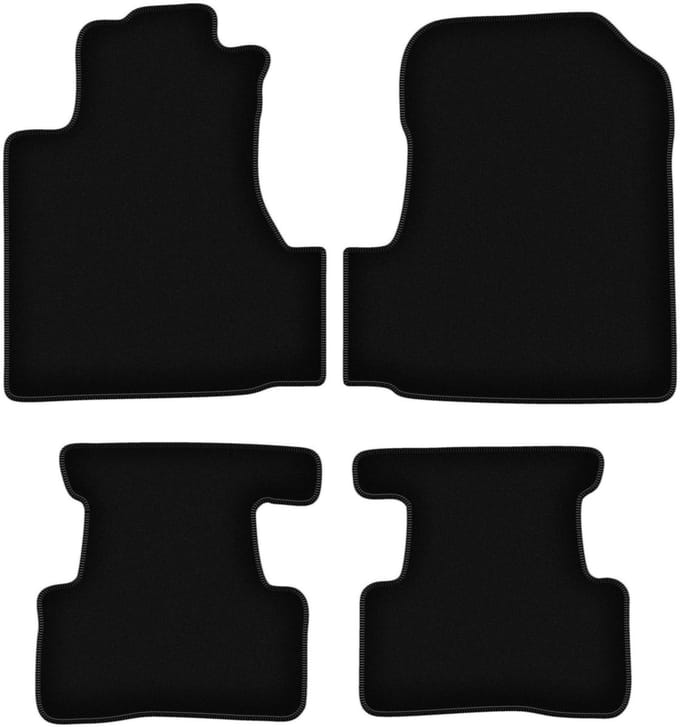 BASIC zwarte veloursmatten voor: Honda CR-V III SUV (2006-2011)