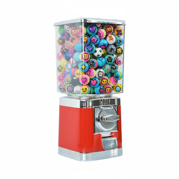 Kauwgomballen Automaat - Gumball Machine - 41cm Kind 32mm
