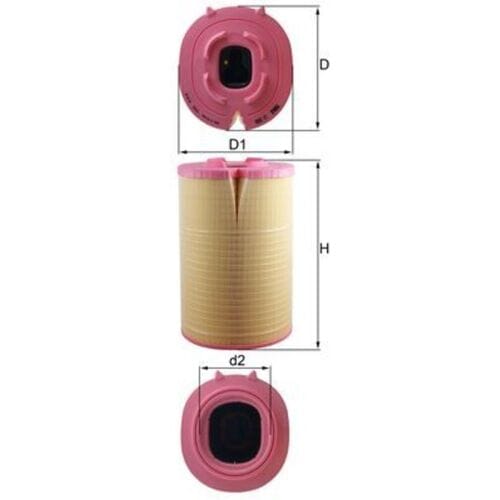 Luchtfilter MAHLE LX 5888