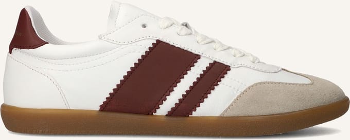 STEFANO LAURAN 1white117 Sneakers - Leer - Dames - Wit - Maat 37