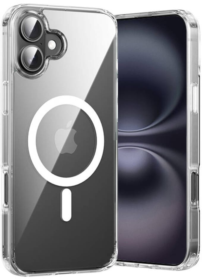Vention KUGT0-20 Case for iPhone 16 Plus MagSafe (Transparent)