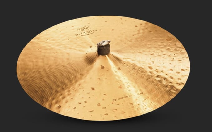 Zildjian K' Constantinople Ride 22", Medium Thin, Low - Ride bekken
