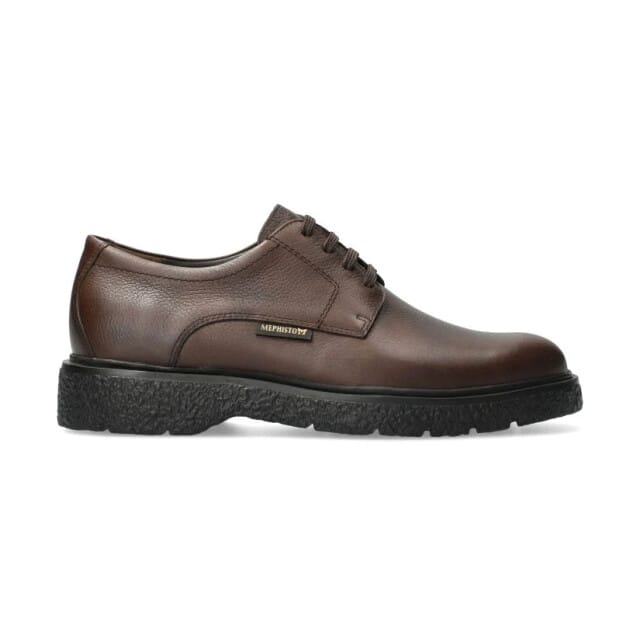 Mephisto Eddy - heren veterschoen - Bruin - maat 41 (EU) 7.5 (UK)