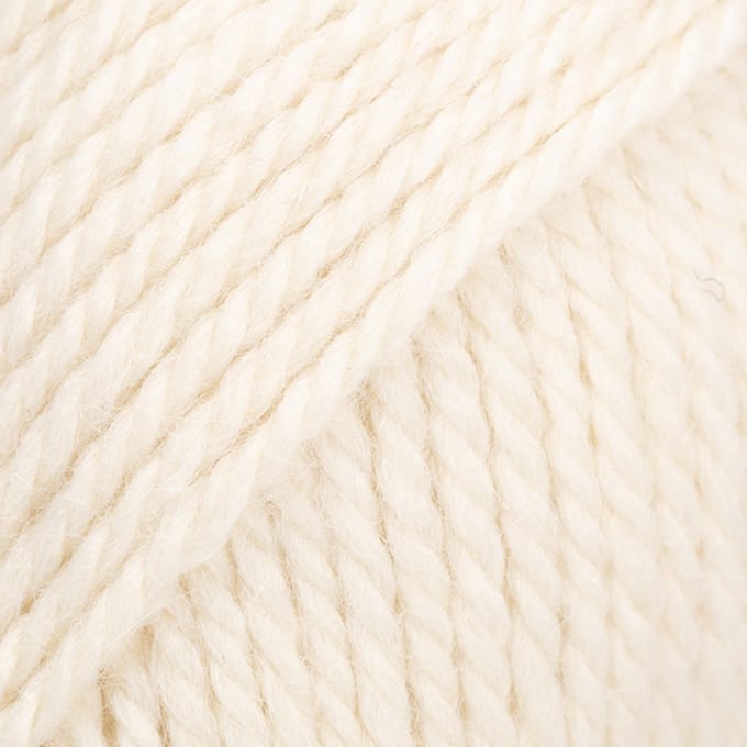 DROPS Nepal Uni Colour - 0100 naturel - Wol Garen