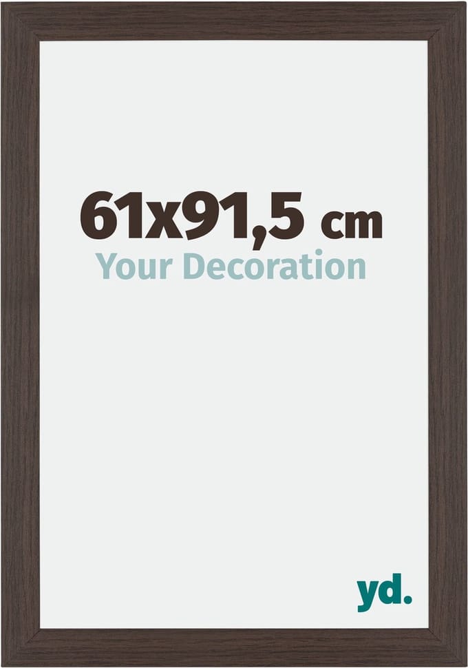 Your Decoration - Fotolijst 61x91,5 cm - MDF - Eiken Donker - Mura